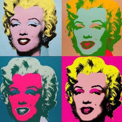 Andy Warhol's work : Marilyn Monroe